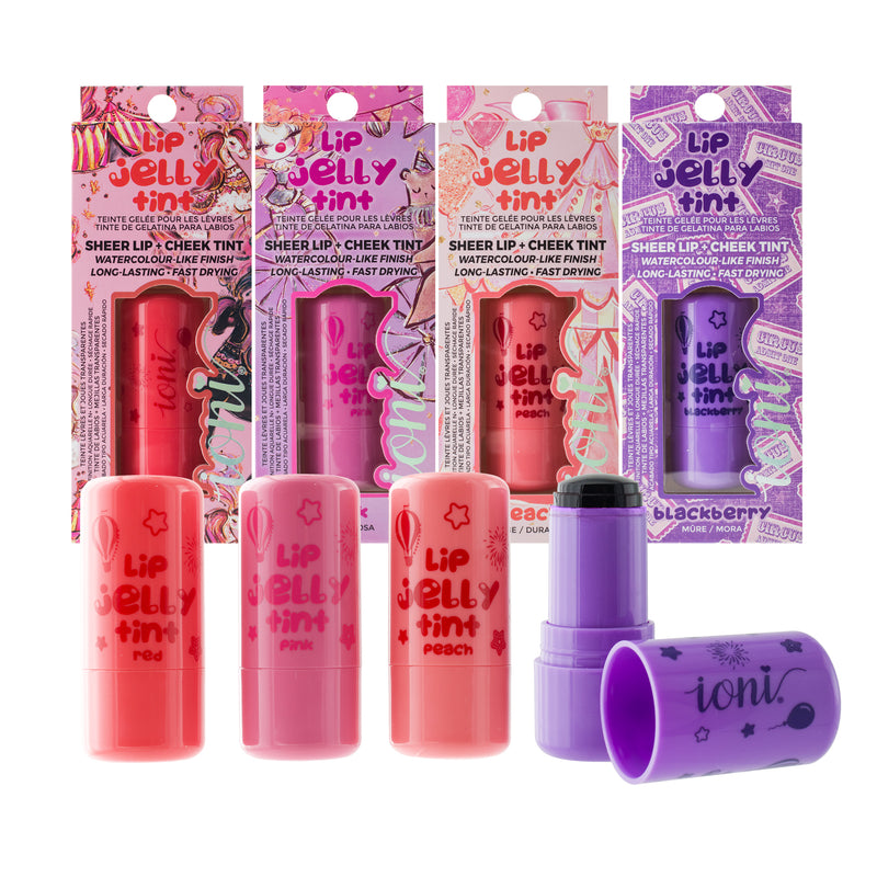 BEAUTY FAIR: 4-piece Jelly Lip Tint Set