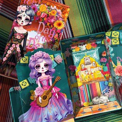 Day of the Dead Sugar Dolls: Empty Limited Edition Box Only