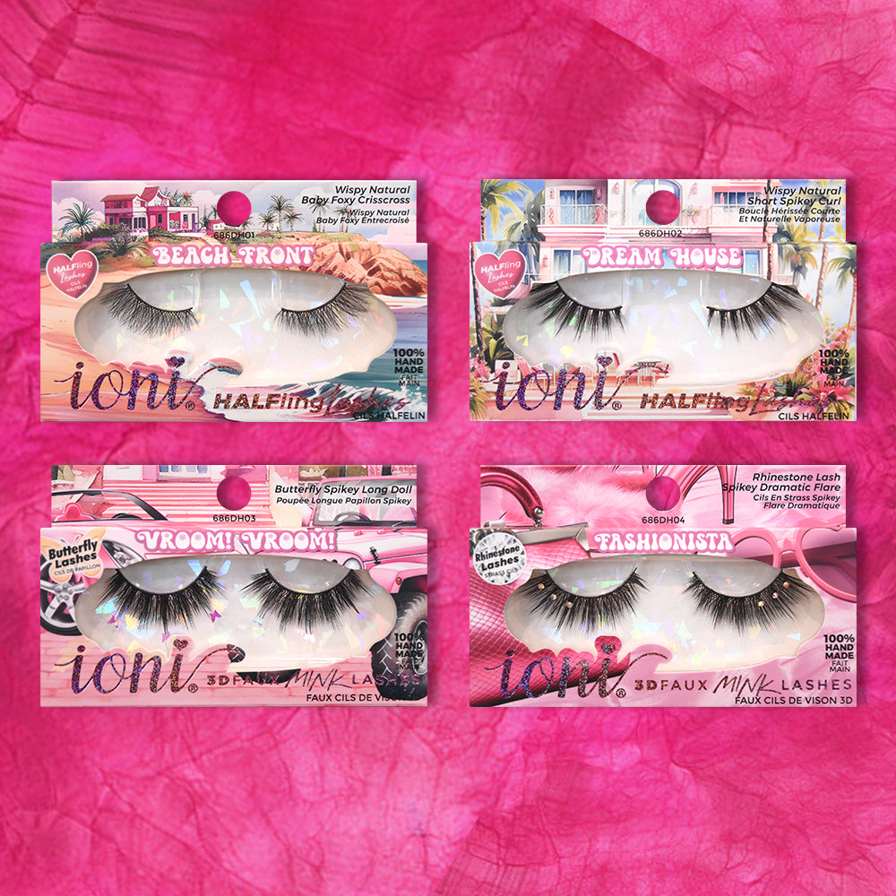 Dollhouse Full Collection: 16-pair Lashes (16 Styles) + LE Dollhouse Box