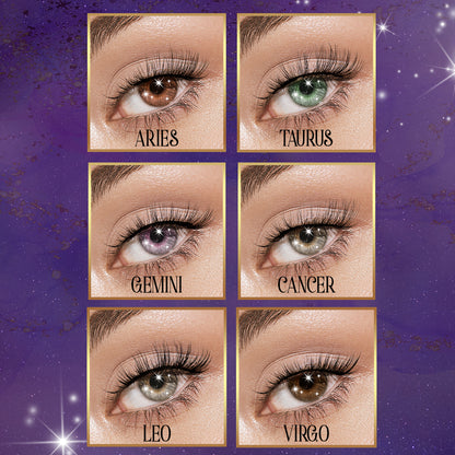 Zodiac Halfling Lashes Full Bar: 96-pair Lashes (12 styles) + Lash Bar Display