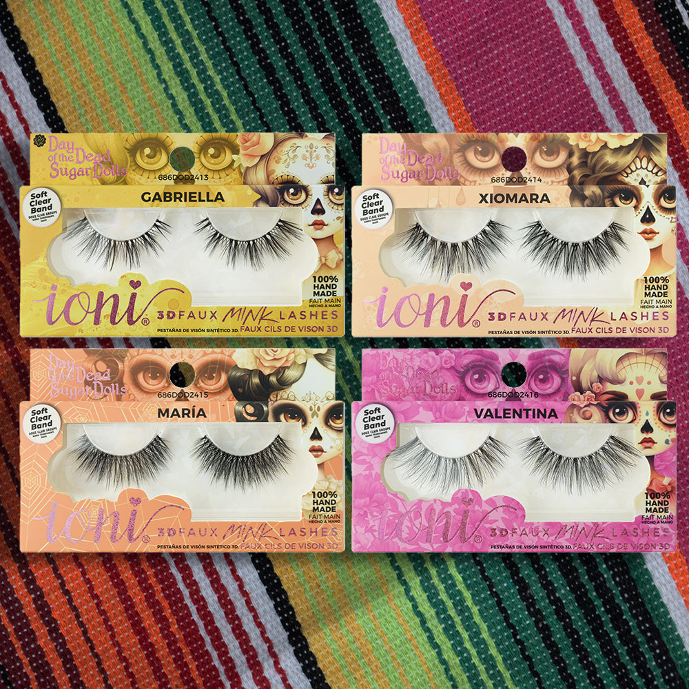 DAY OF THE DEAD Sugar Dolls Lash Collection: 16 New Styles + Festive Limited Edition Box