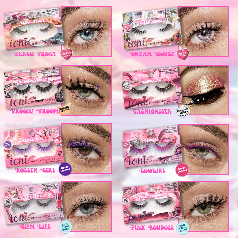 Dollhouse Full Collection: 16-pair Lashes (16 Styles) + LE Dollhouse Box